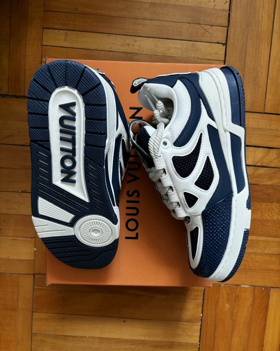 Adidasi Louis Vuitton Skates albastri