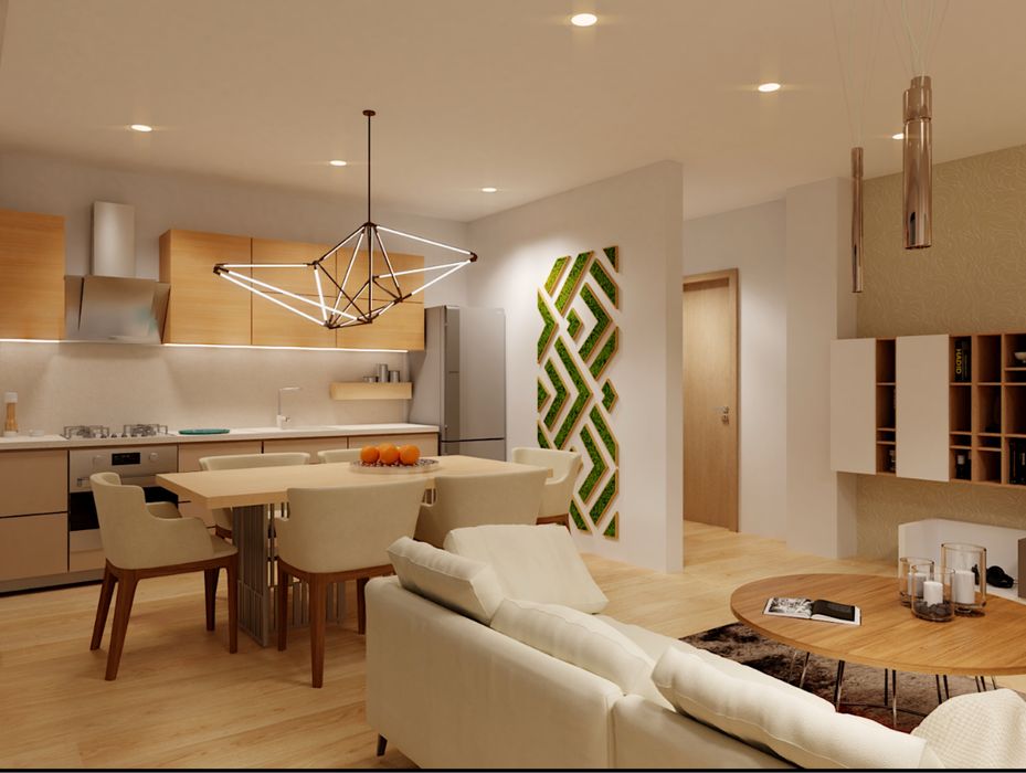 3 camere open space bloc complex nou, parc Romanescu, predabil 11.2025