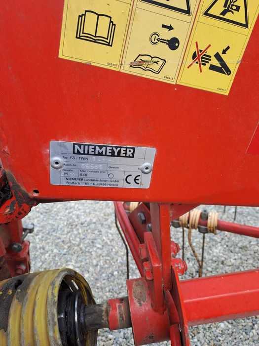 Greble de adunat fan NIMAYER,TWIN  345-DA