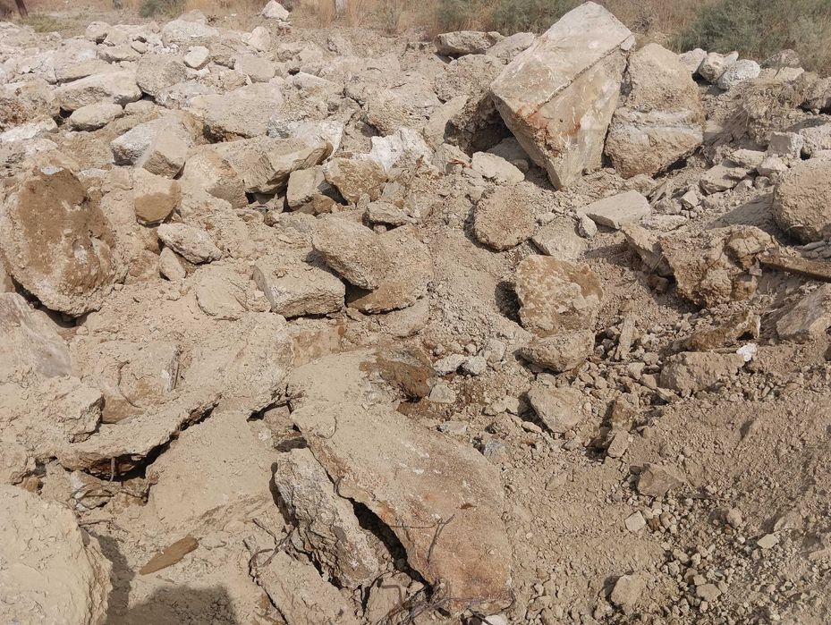 Дорожные отходы разных фракций