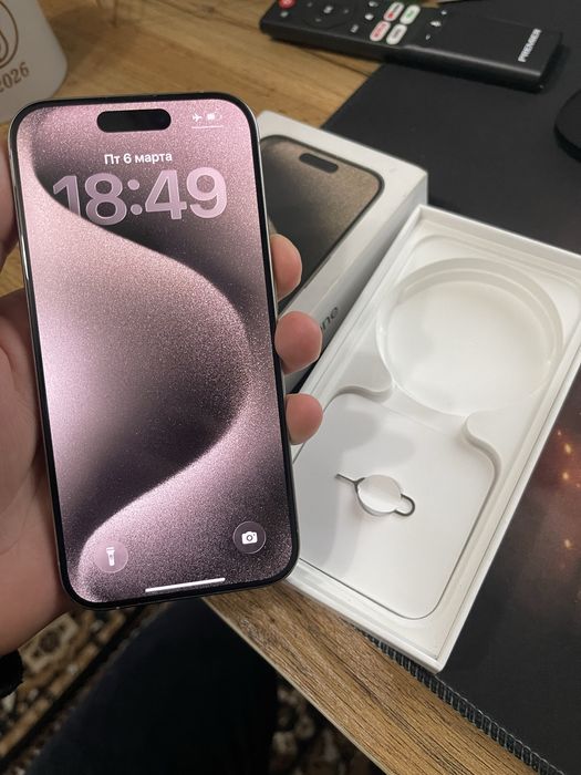 Iphone 15 pro garanti