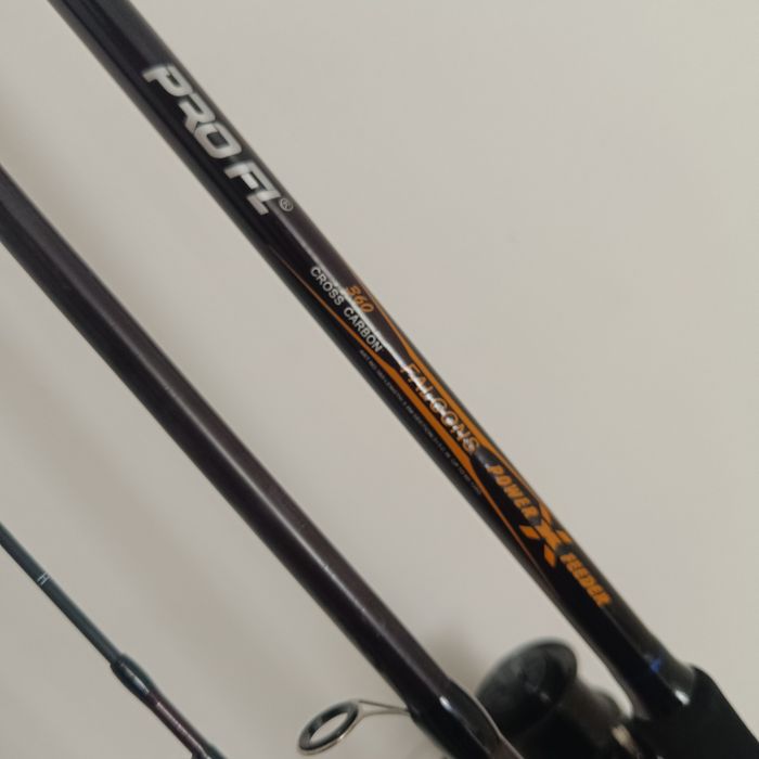 Set Lanseta Feeder Carbon 3,6m+mulineta