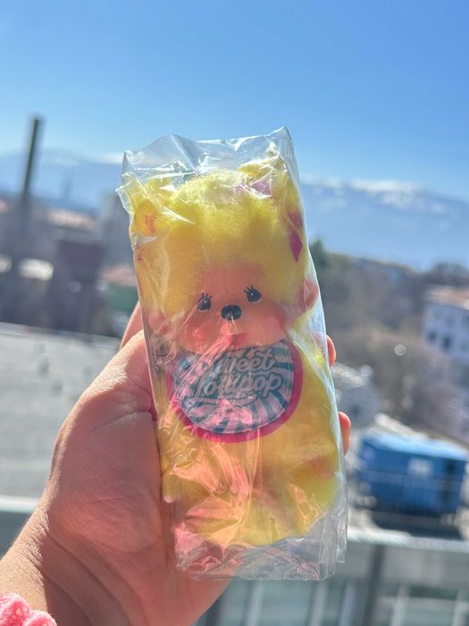 Оригинален Monchhichi Sweet Lollipop – нов, в оригинална опаковка