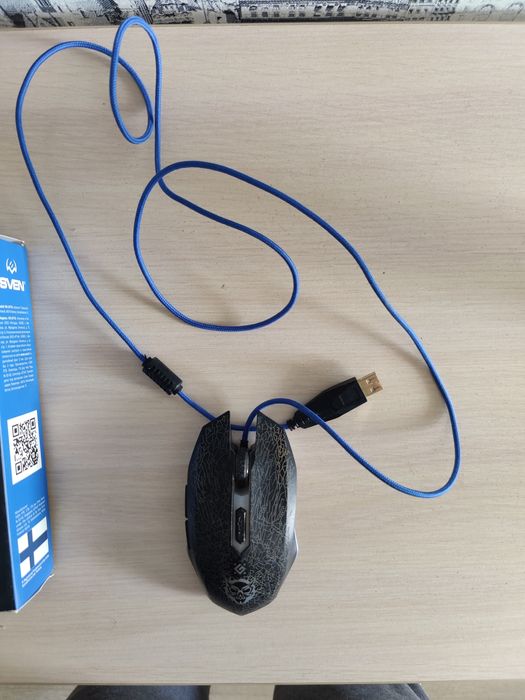 Игровая мышь SVEN RX-G715 с подсветкой и тихими кнопками