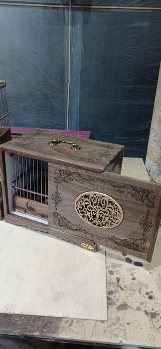 Птичья Клетка для кенара с ящиком