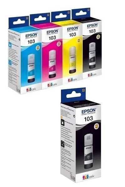 Чернила для Epson 103 для струйных принтеров Epson L3200, L3260, L5290