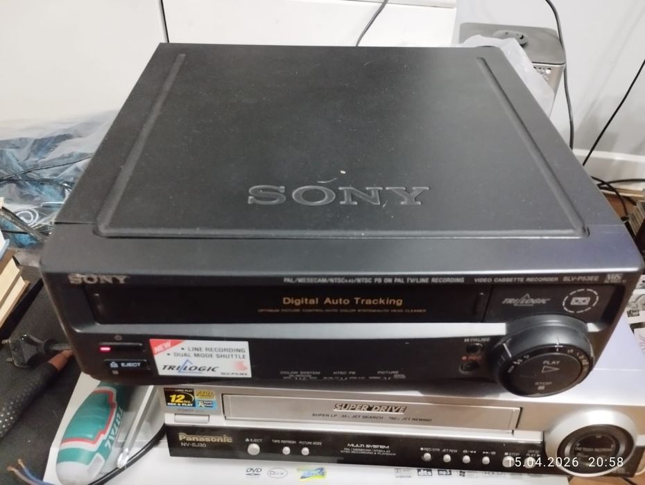 Видеомагнитофон Sony, DVD-проигрыватели