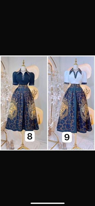 Seturi damă tricou + fustă lungă 
Poză 1 … m xl
Poză 2… l xl
Poză 3 …