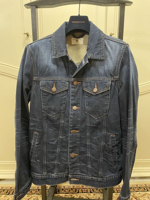 Джинсовая куртка Mango мужская