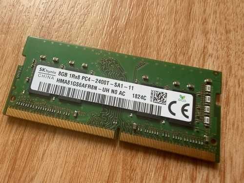 SK hynix 8GB 1Rx8 PC4-2400T-SA1-11 HMA81GS6AFR8N-UH NO AC