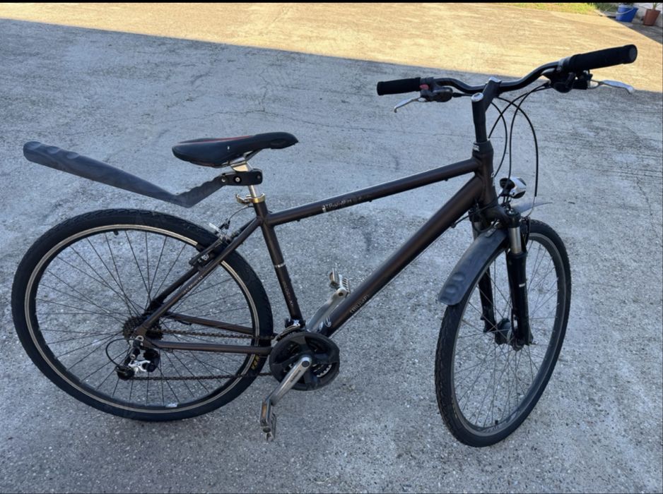 Bicicleta Bicicleta Triumph Crose Shimano Aluminiu Far Led roti 28