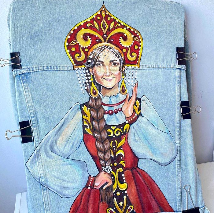 Роспись одежды на заказ