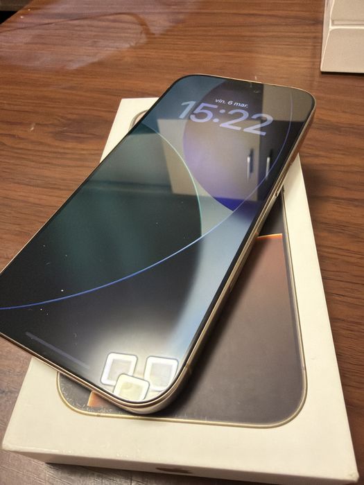 Iphone 16 Pro Gold 256Gb Full Box 93% baterie