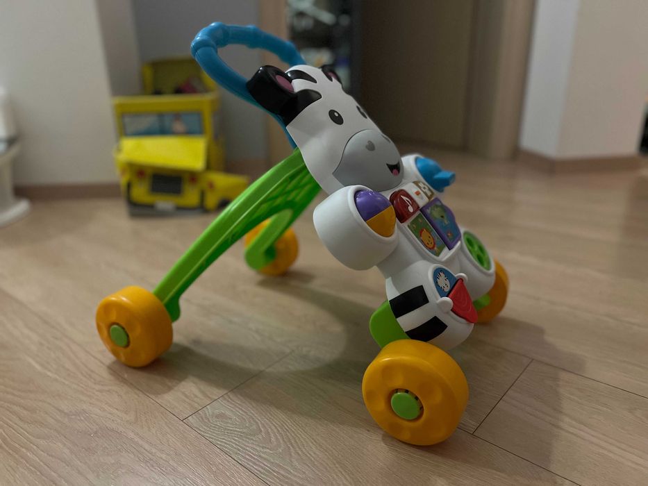 Образователна проходилка Fisher Price Learn With Me Zebra
