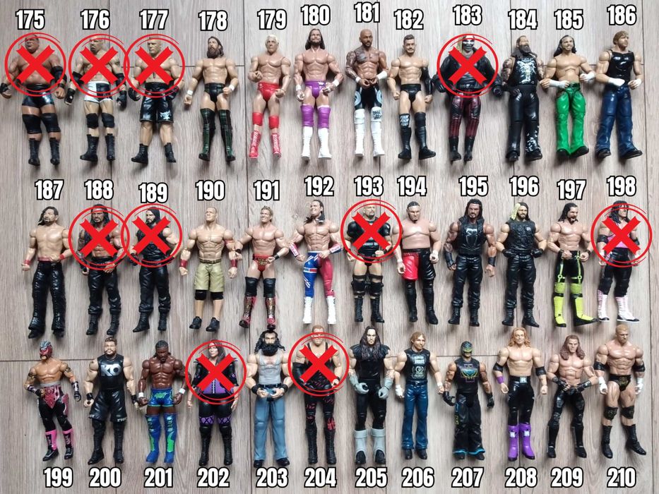 Екшън Фигурки WWE Кеч Pro-Wrestling Action Figures Reigns HHH Cena 2/3