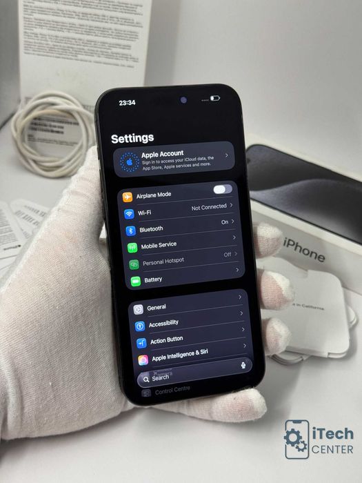 iPhone 15 Pro MAX, 256GB, Black Titanium, КАТО НОВ, 1г. ГАРАНЦИЯ!