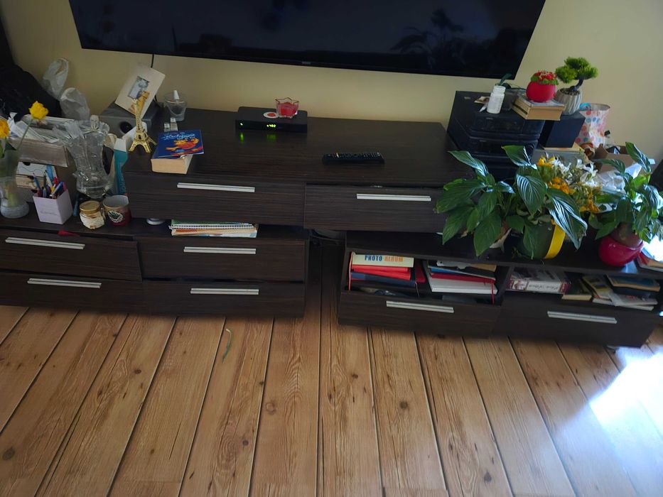 Mobila living wenge,colectia Casa Rusu