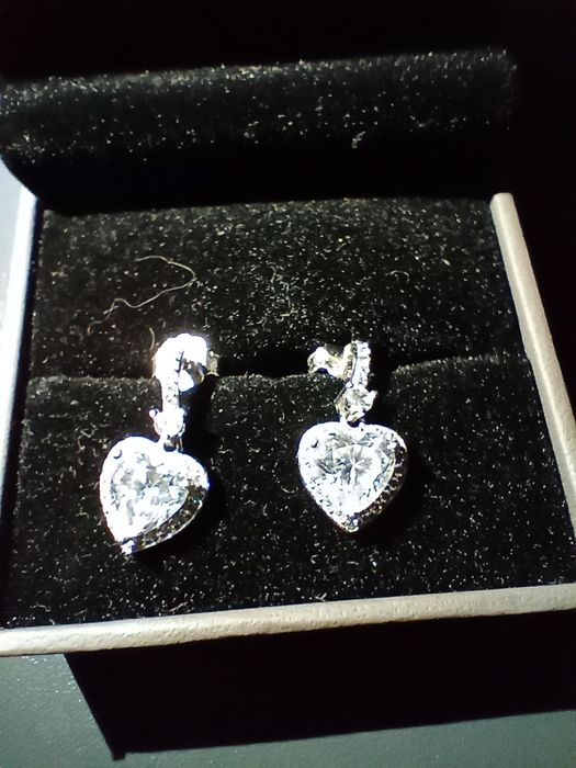 Сребърни обеци 925