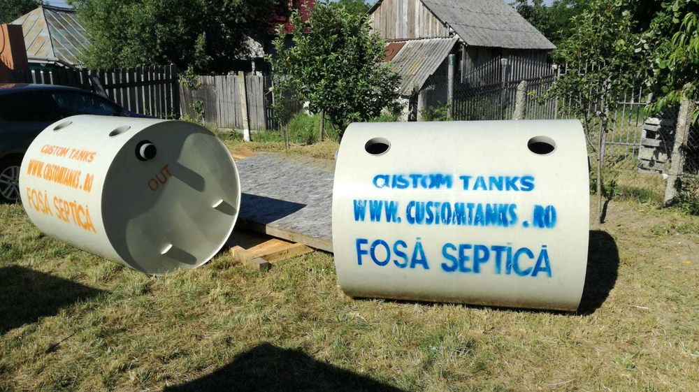 Fosă septică 2000 L din polipropilenă – Compactă și durabilă