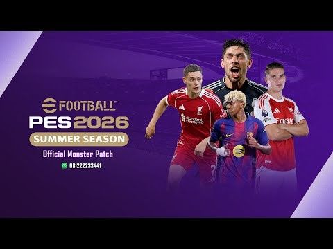 PES 21-26, Monster patch, New Season, Datapack 9.02