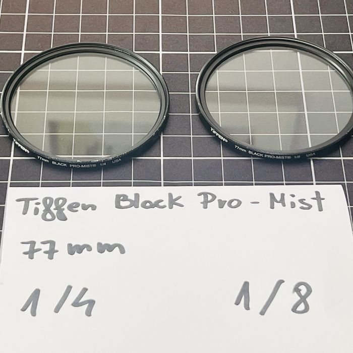Filtru 77mm tiffen black pro mist BPM 1/4 si 1/8