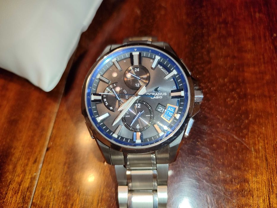 Часовник Casio Oceanus OCW-G2000-1AJF GPS,Bluetooth,Sapphire Cristal.