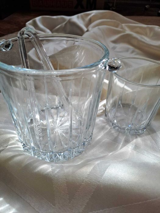 Set pahare pentru whisky din sticla transparenta - NOU