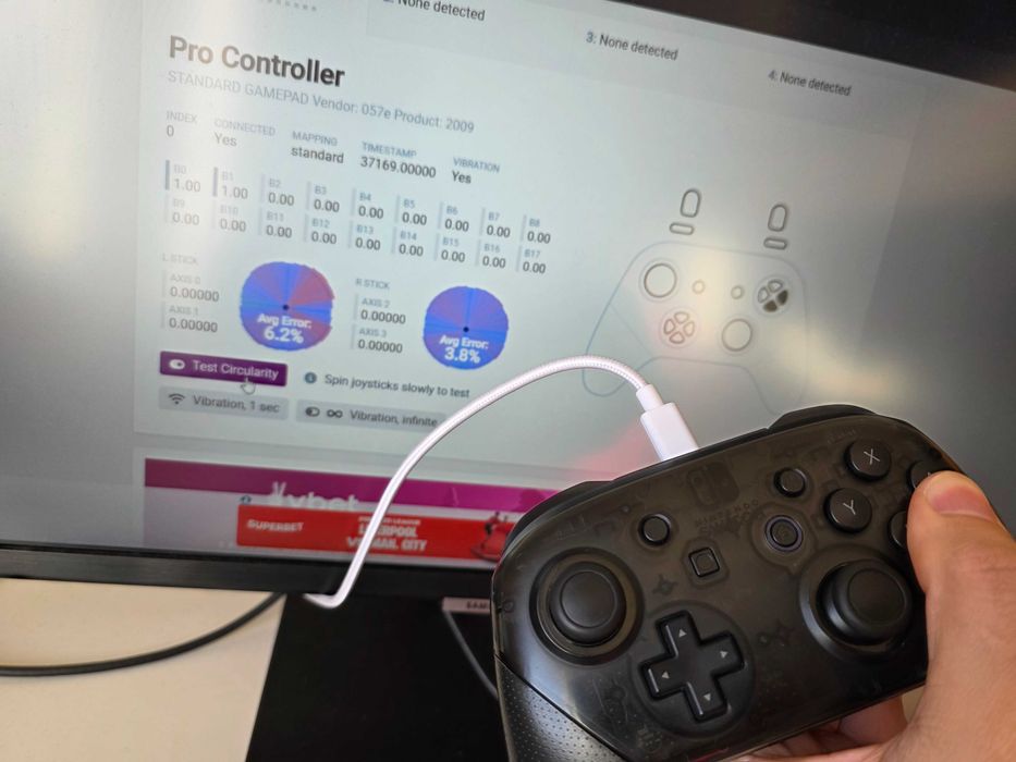 PRO Controler gaming Ninten