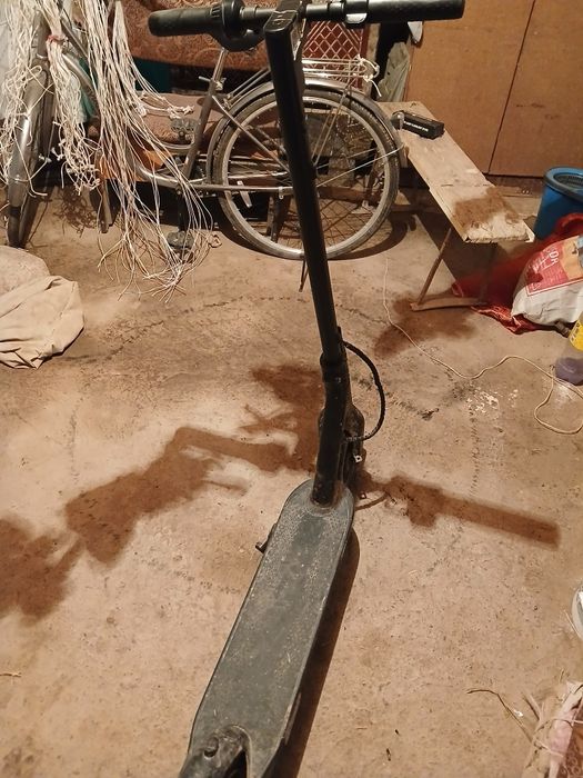 Электро сомакат на ходу