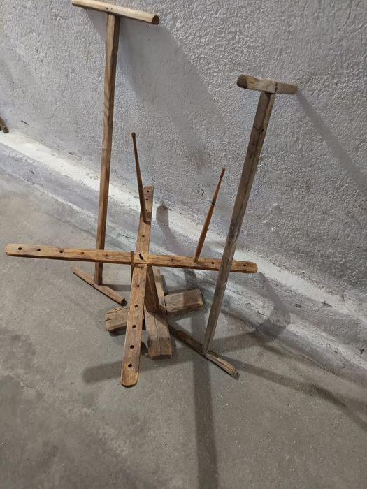 Старинна дървена врътка