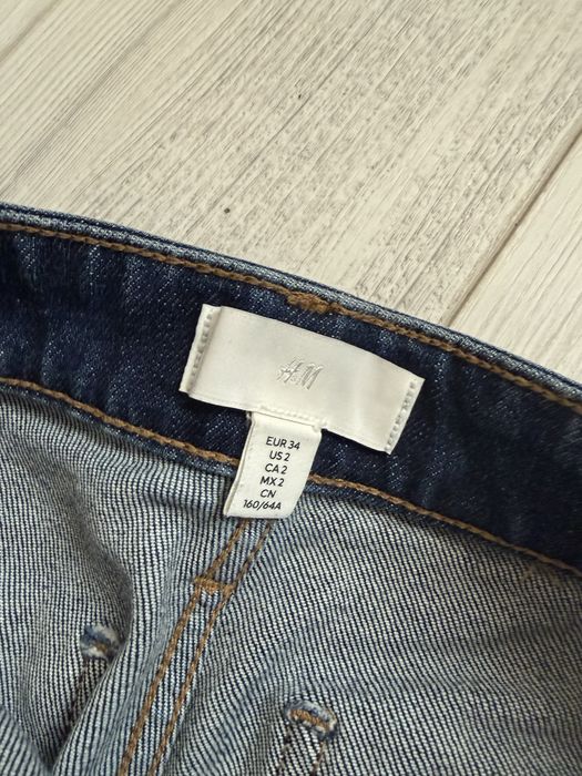 Дамски дънки със широк крачол H&M