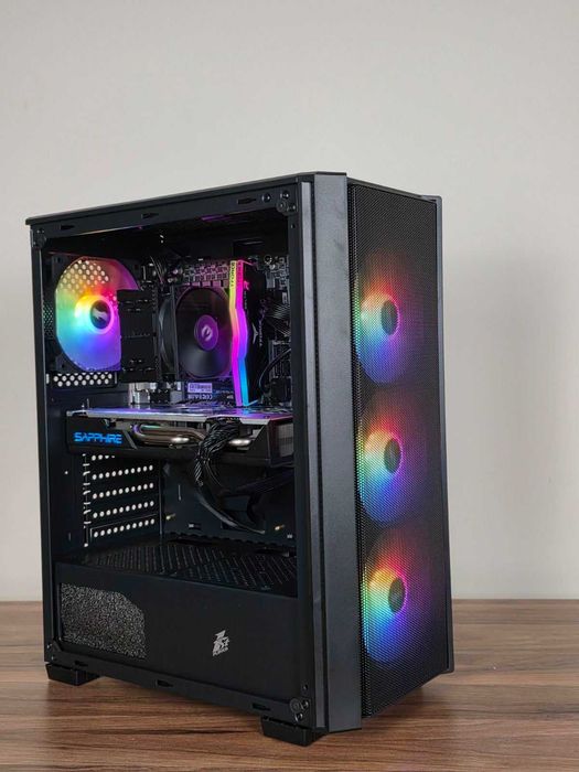Нов | Гаранция | Ryzen 5 | 16 GB RAM | M.2 NVMe | AMD RX | Геймърски
