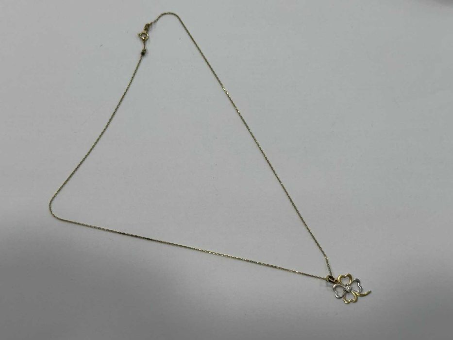 Златен синджир с висулка 14К- 1,93гр