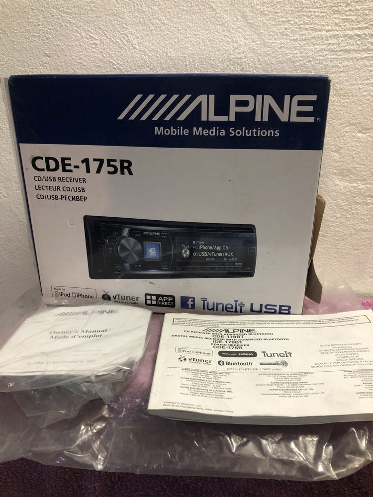 Alpine-173BT CDE autoradio tape recorder buy in Almaty