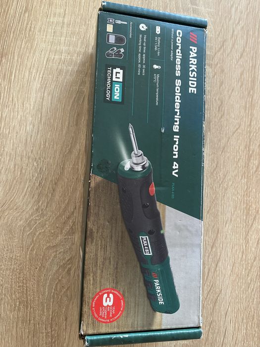 Aparat de cositorit pe baterie Lidl