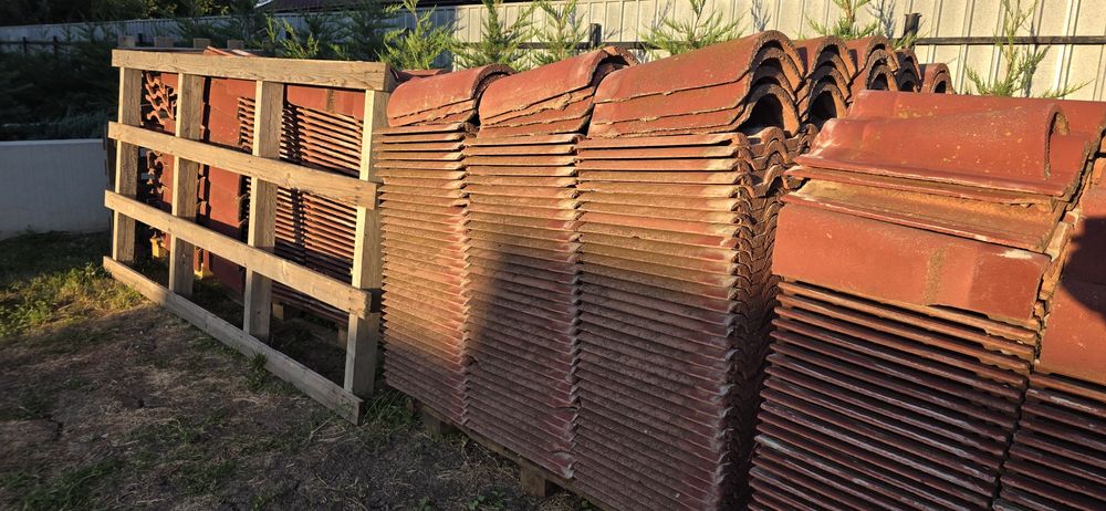 Vând țiglă din beton Elpreco, roșu cărămiziu – 1.5 lei / bucată