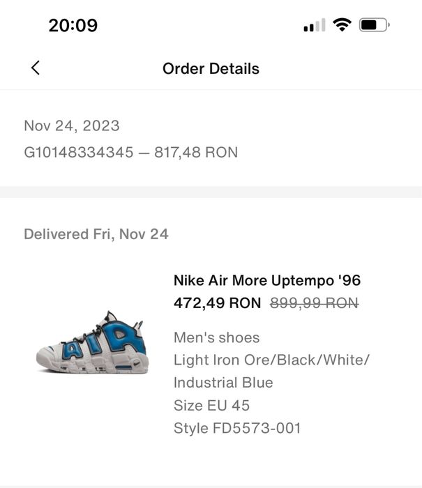 Nike Air More Uptempo '96