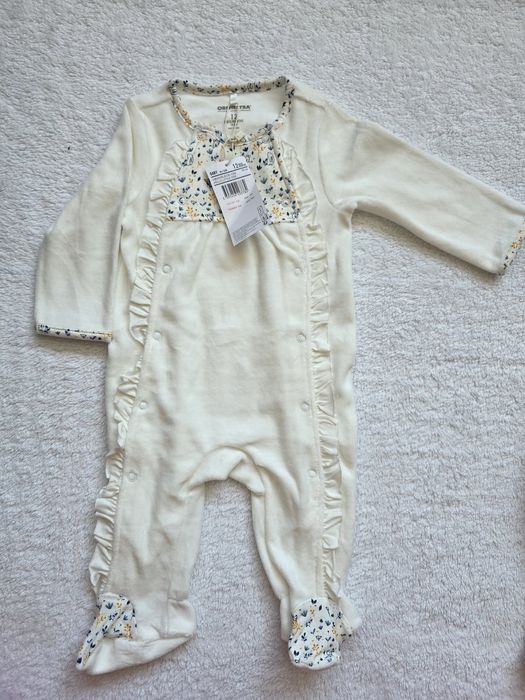 Set 2 pijamale de iarna din fleence, unisex,, marime 74, 12 luni