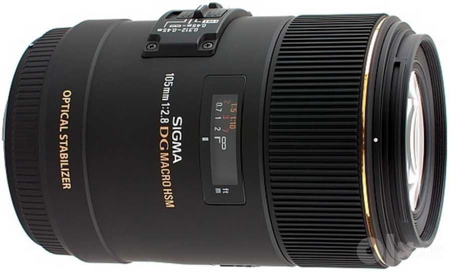 Sigma AF 105mm f/2.8 EX DG OS HSM Macro для байонета Canon EF