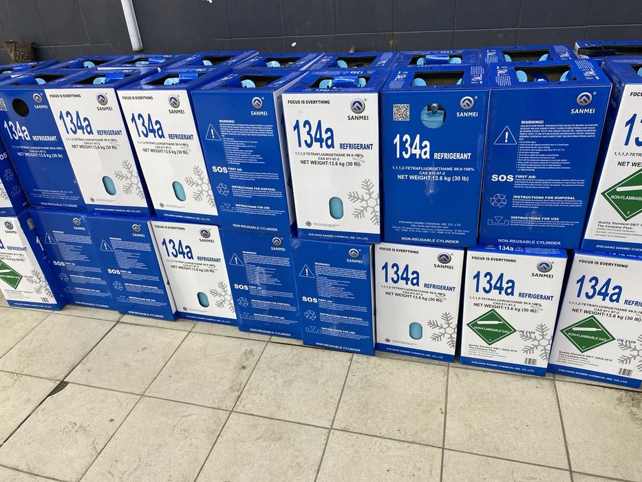 Фреон R404A, R507A, R134A, R410A