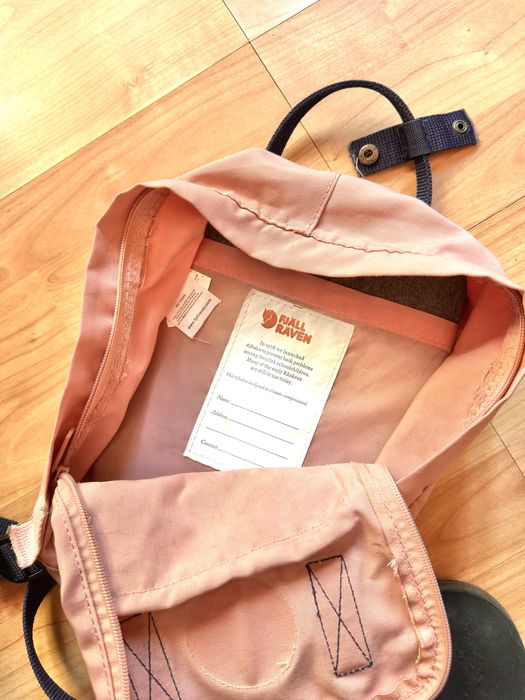 Ghiozdan mini backpack rucsack kanken Fjallraven pastel pink