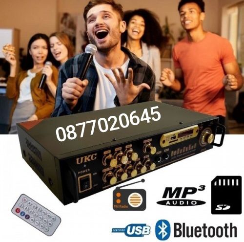 Домашен усилвател, Модел UKC AV-102BT
105 лв