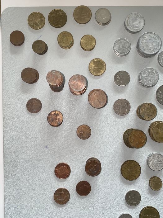 Colectie bancnote si monede vechi