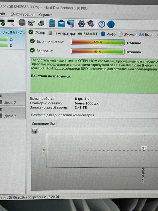 Мощный ноутбук для игр, работы , монтажа