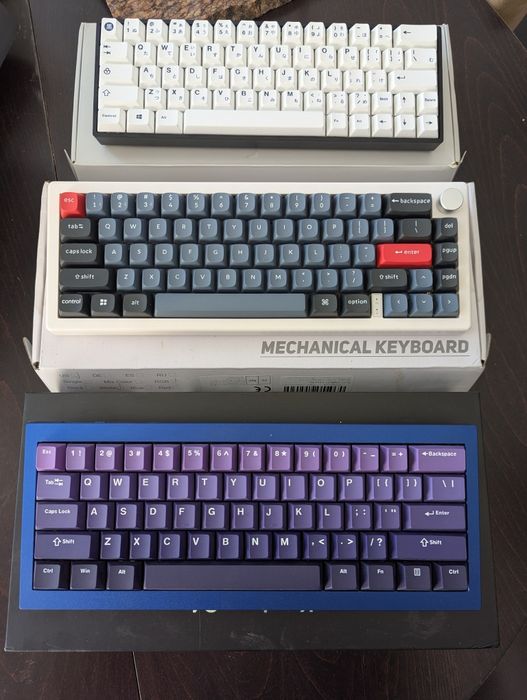 Механична клавиатура Keychron q4 Blue Custom