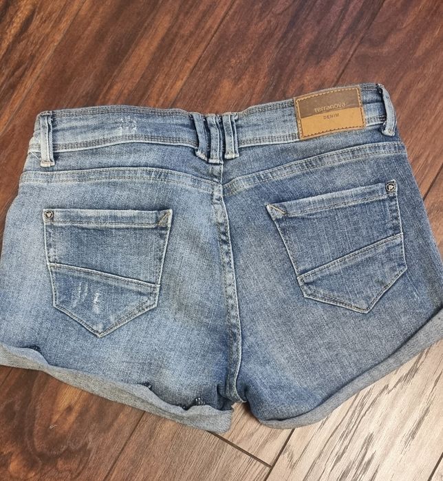 Дамски дънкови къси панталони