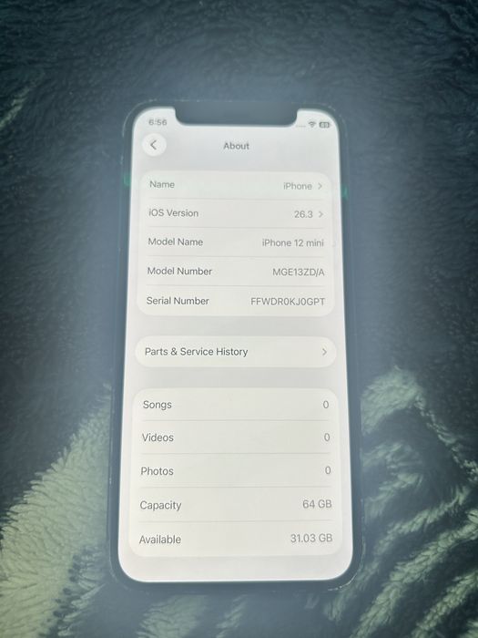 Vând iPhone 12 mini 64gb