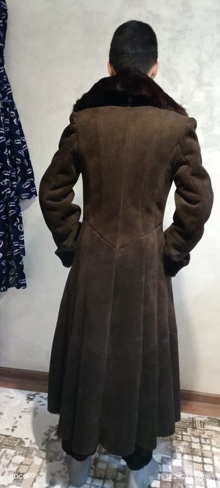 Продам дублёнку длинную