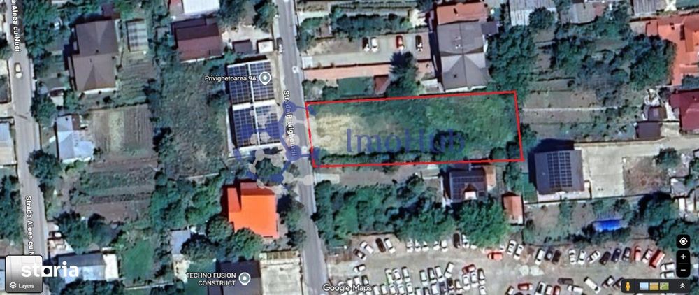 Teren 1018 mp, Popas Pacurari - Dacia Caremil