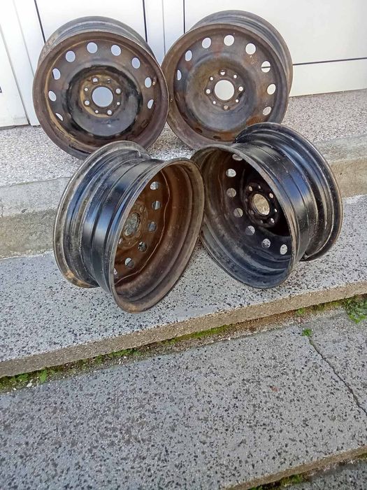 Железни, метални джанти за Ситроен и Пежо, 15 цола